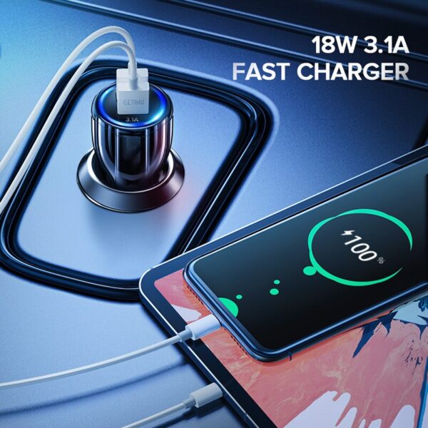 Universal Car Charger with Dual USB - Image 4